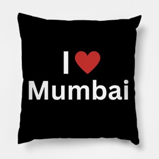 I Love Mumbai Pillow