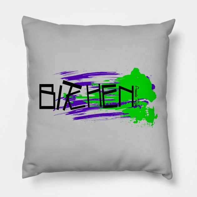 Bitchen 1 Pillow by AmandaRain