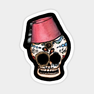 Fez Sugar Skull Magnet