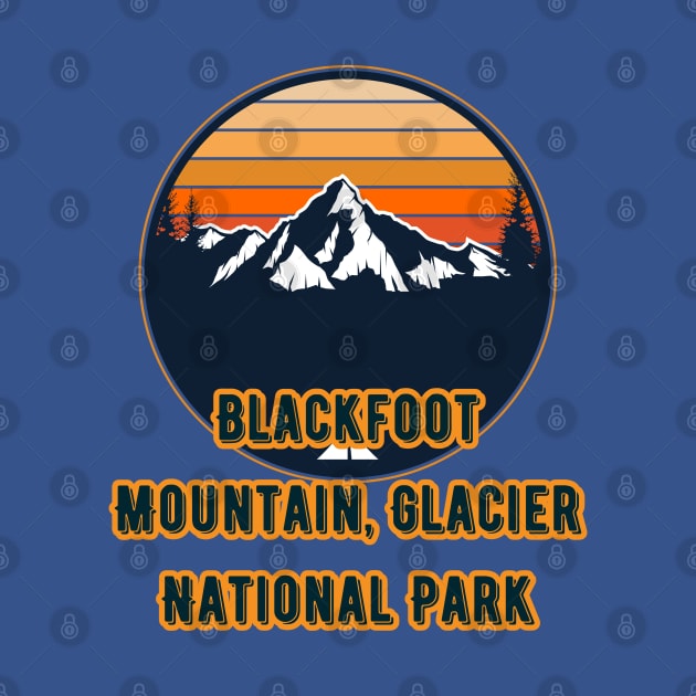 Blackfoot Mountain, Glacier National Park by Canada Cities