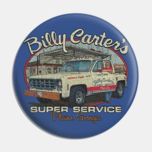 Billy Carter's Super Service 1972 Pin