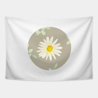 Daisy | Watercolor | Art | Pattern | Grey Tapestry