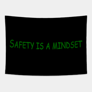 SAFETY IS MINDSET Tapestry