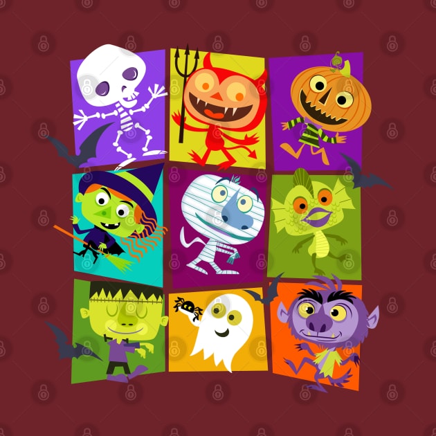 halloween monsters by richhwalsh