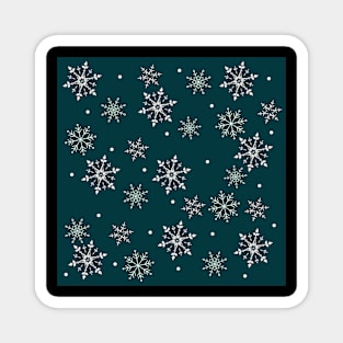 Pretty snowflakes Magnet