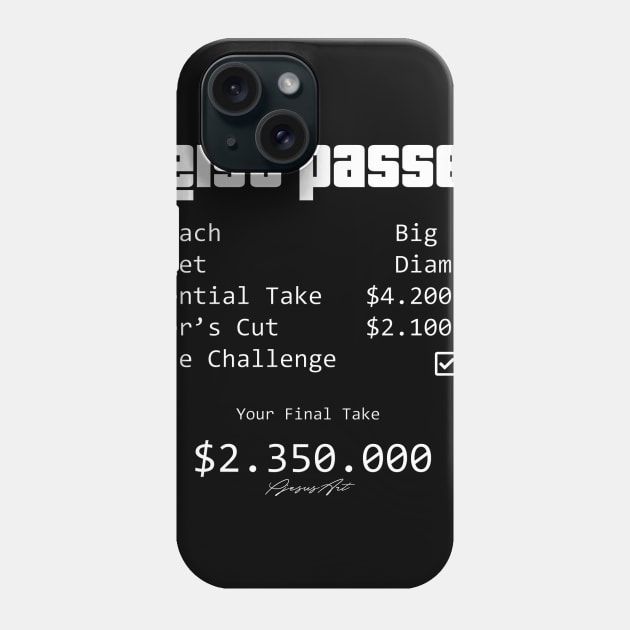 Heist Passed Phone Case by PjesusArt