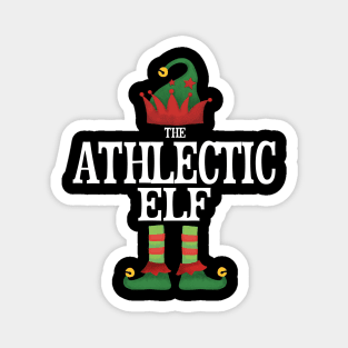 Athlectic Elf Matching Family Group Christmas Party Pajamas Magnet