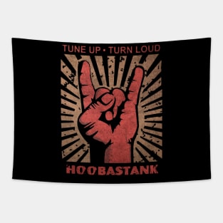 Tune up . Turn Loud Hoobastank Tapestry