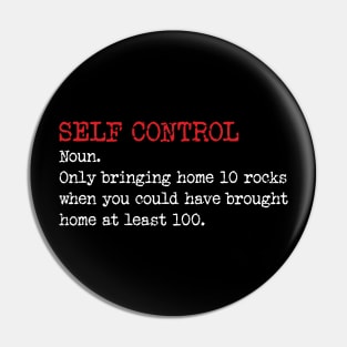 Self Control ? Geologist Definition Pin