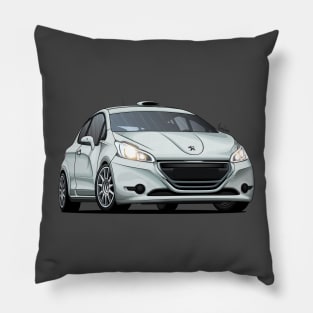 Peugeot 208 R2 Rally Car Pillow