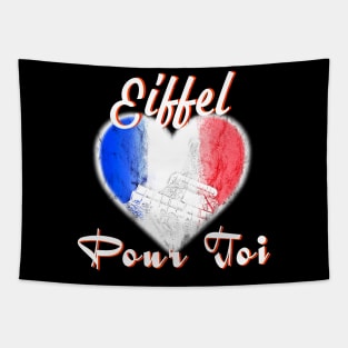 Eiffel for you (French) Tapestry