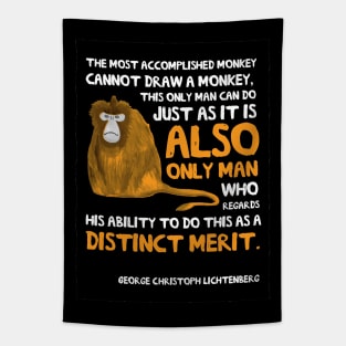 Clever Monkey Tapestry