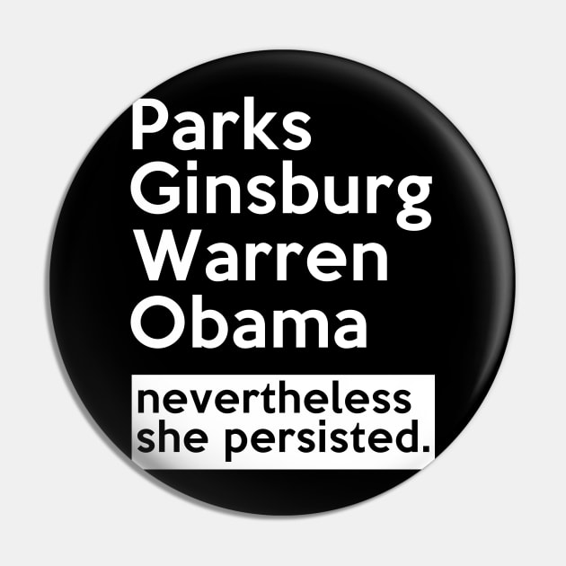 Parks Ginsborg Warren Obama Pin by oyshopping