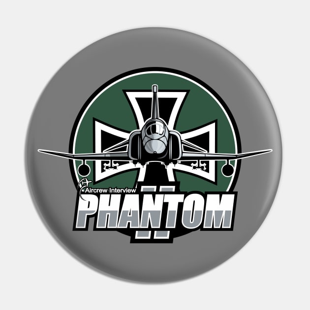 German F-4 Phantom II Pin by Aircrew Interview