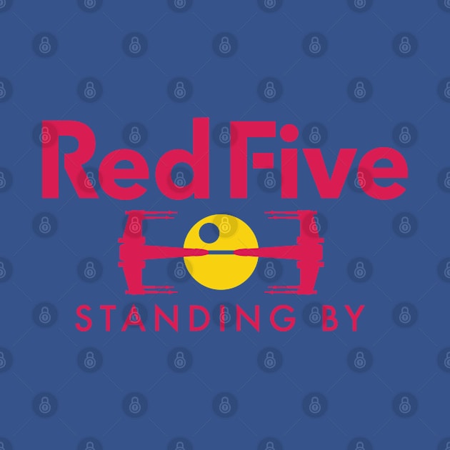 Red Five Standing By by DesignWise