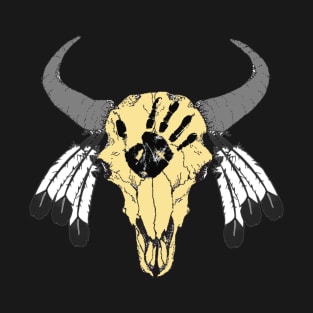 Bison Skull 3 T-Shirt