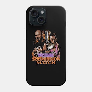 Bret Hart Vs. Stone Cold Steve Austin Submission Match Phone Case