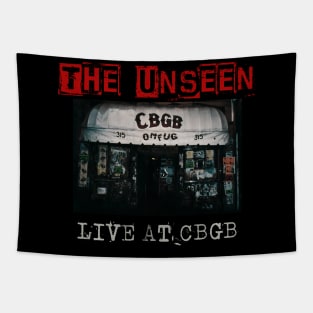 the unseen live at cbgb Tapestry