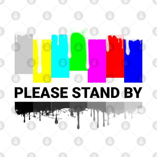 Please Stand By Old TV by JDaneStore