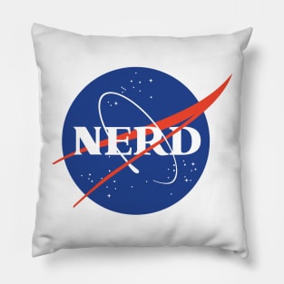 Nerd Nasa Logo Pillow