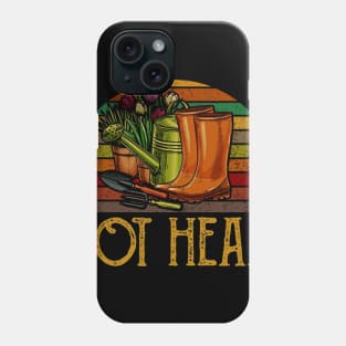 Pot Head Stone Flowers Vintage Phone Case