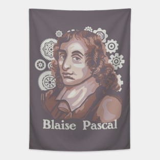 Blaise Pascal Portrait Tapestry