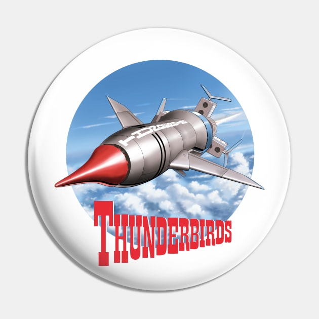 Thunderbird 1 from 'Thunderbirds' Pin by RichardFarrell