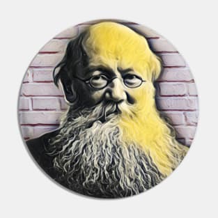 Peter Kropotkin Portrait | Peter Kropotkin Artwork Pin