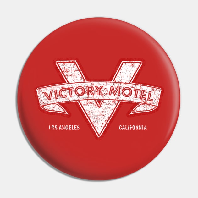 Victory Motel Pin by MindsparkCreative