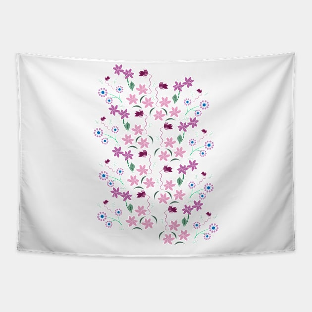 Flower Tapestry by dddesign