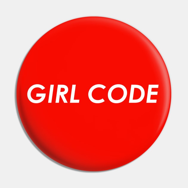 Girl code Pin by nanarts