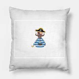 Pete the part-time pirate Pillow