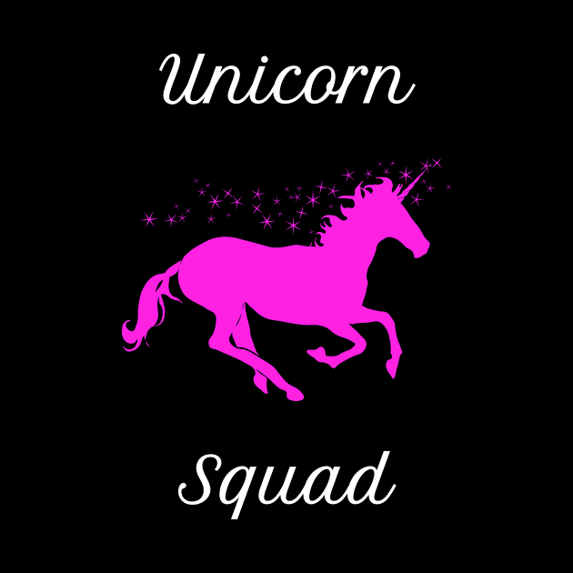 Unicorn Squad - Gift For Unicorn Lovers by fromherotozero