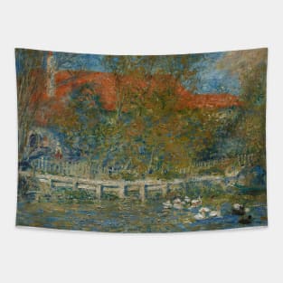 The Duck Pond by Auguste Renoir Tapestry