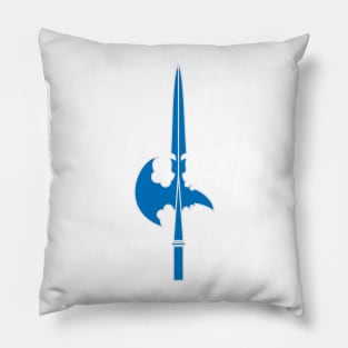 Halberd (blue) Pillow