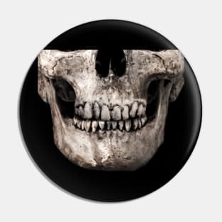 Halloween Skull Mask Pin