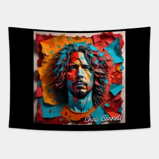 Chris Cornell // Paper Art Tapestry