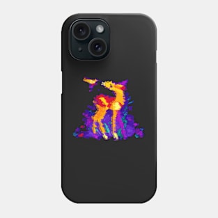 Abstract Deer in nature Phone Case