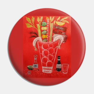 Mammoth Bloody Mary Pin