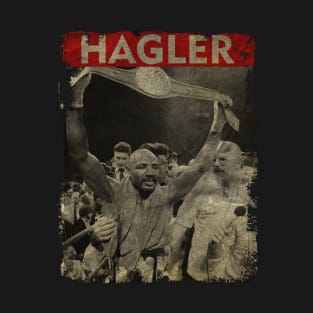 TEXTURE ART- Marvin Hagler - RETRO STYLE 2 T-Shirt