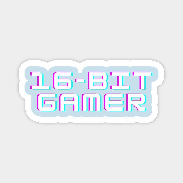 16-bit gamer Magnet by C-Dogg