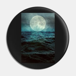 The Moon and the Sea Pin