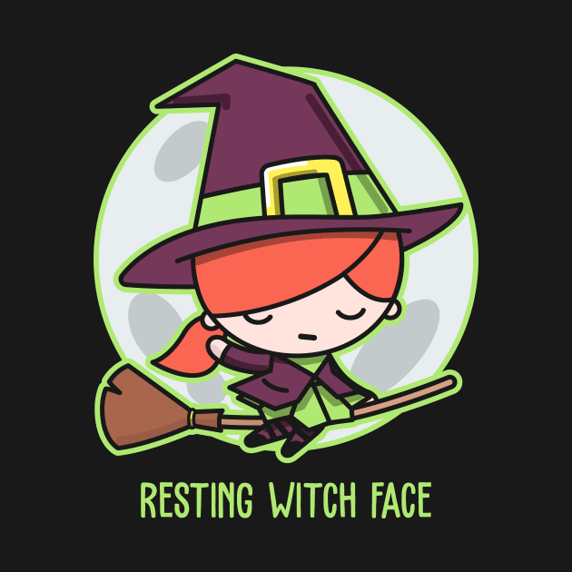 Resting witch face by CoDDesigns
