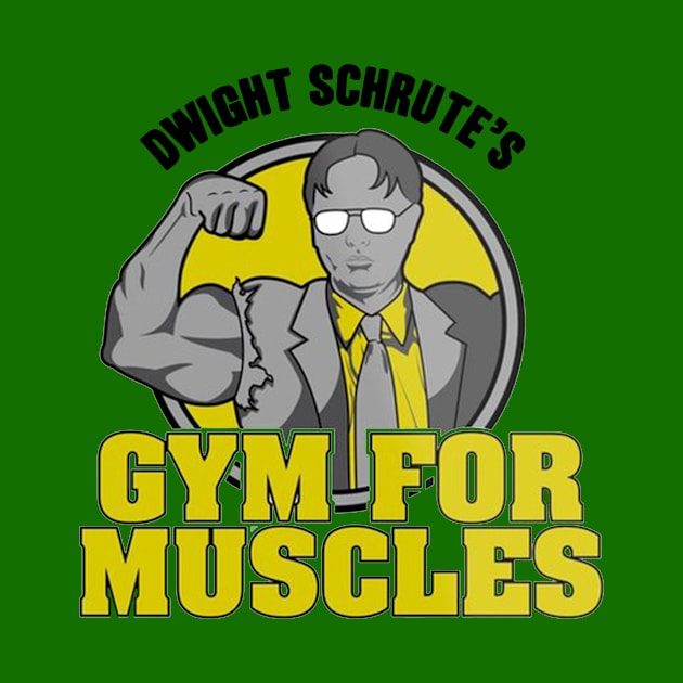 Dwight Schrute's Gym For Muscles by bernarddia