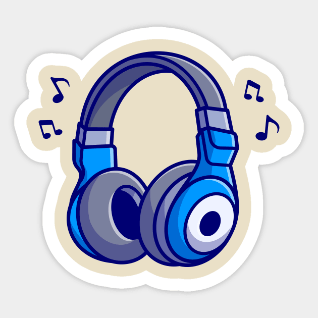 Headphone Stickers - Free communications Stickers