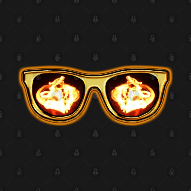 Fire Glasses by JadeGair