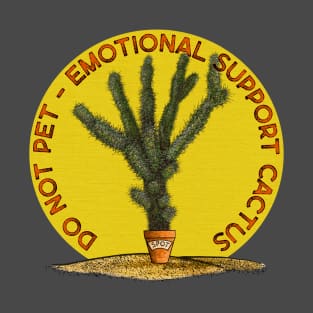 Emotional Support Cactus T-Shirt