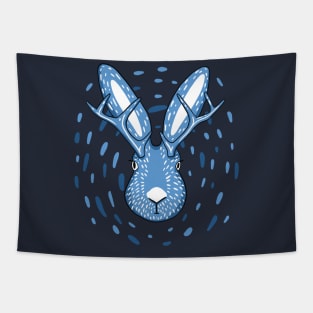 Jackalope Artwork Tapestry