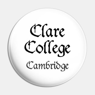 Cambridge Clare College Medieval University Pin