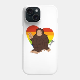 [Pride Cryptids] Bigfoot Phone Case